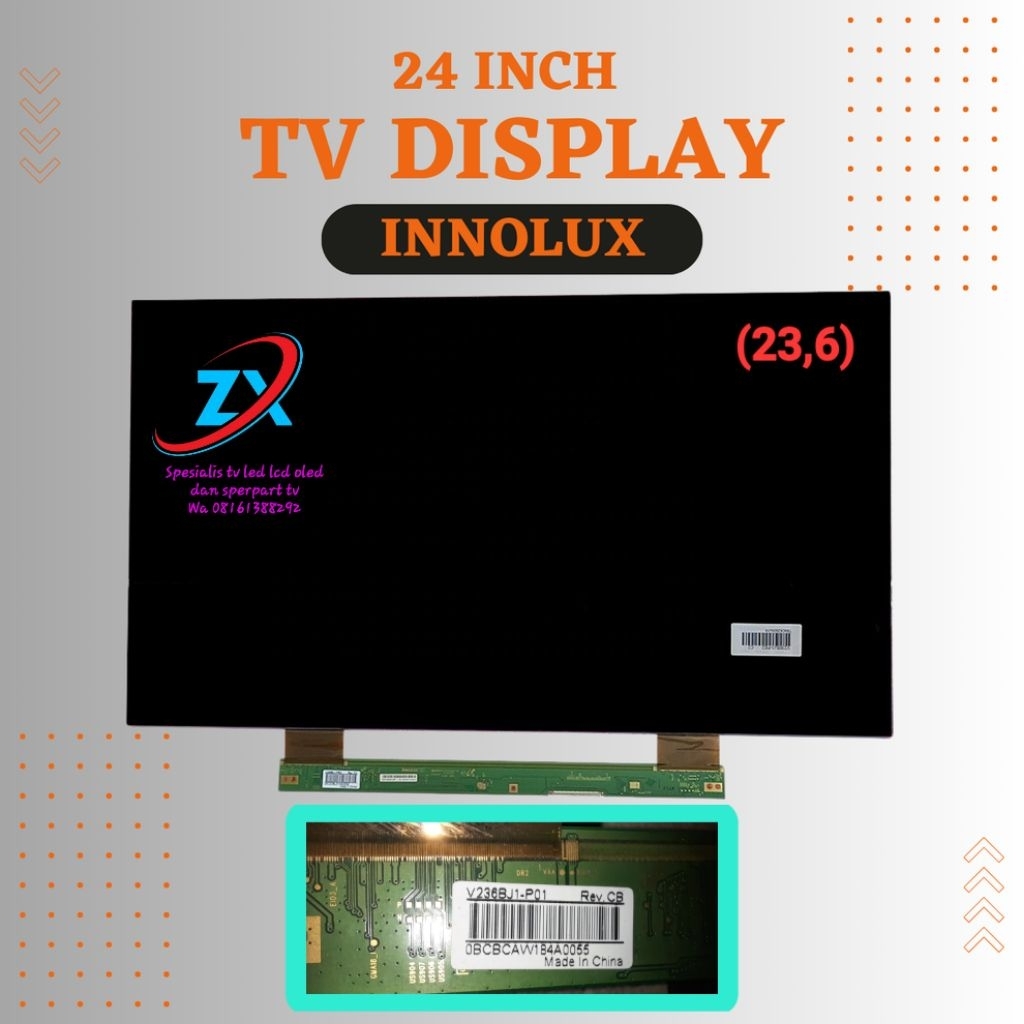 Panel lcd tv polytron 24 inc semua tipe