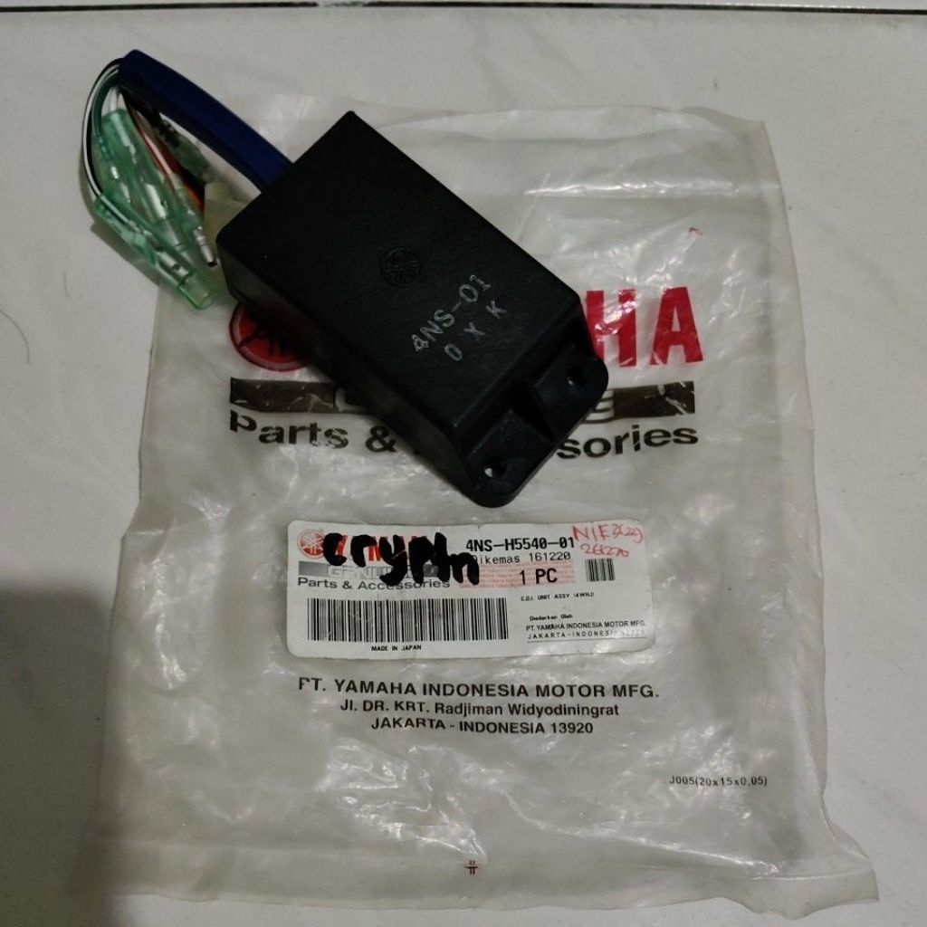 CDI ASSY FORCE 1/F1/F1ZR 4NS ORIGINAL YAMAHA JAPAN NOS/4NS-H5540-01