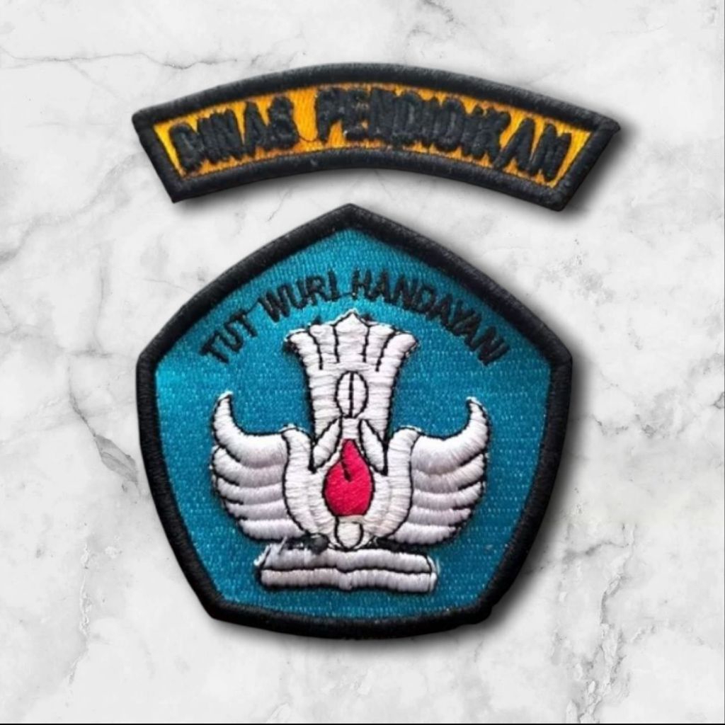 LOGO DINAS PENDIDIKAN BORDIR TIMBUL