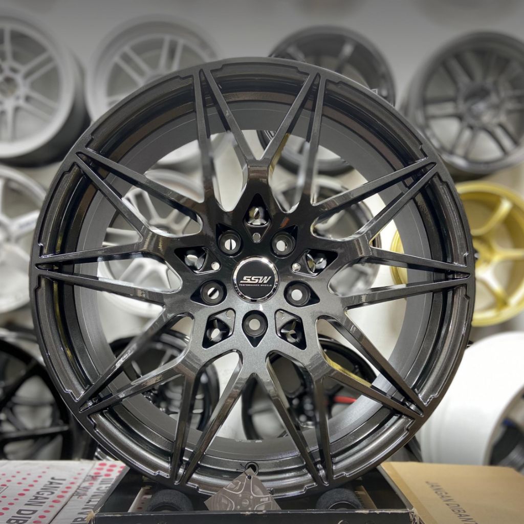 velg mobil ring 20 ssw original Thailand bmw pcd 5x120 lebar 8,5 bmw velg racing r20 velg mobil DENZ