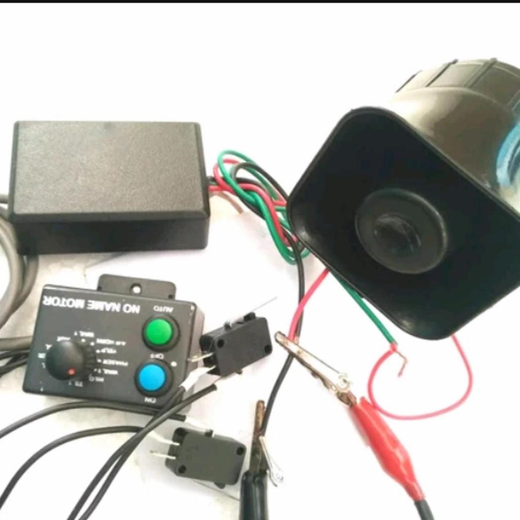 MODUL TOA MODUL SIRINE 12 SUARA DOUBLE TONE PLUS TOA MINI CORONG KOTAK