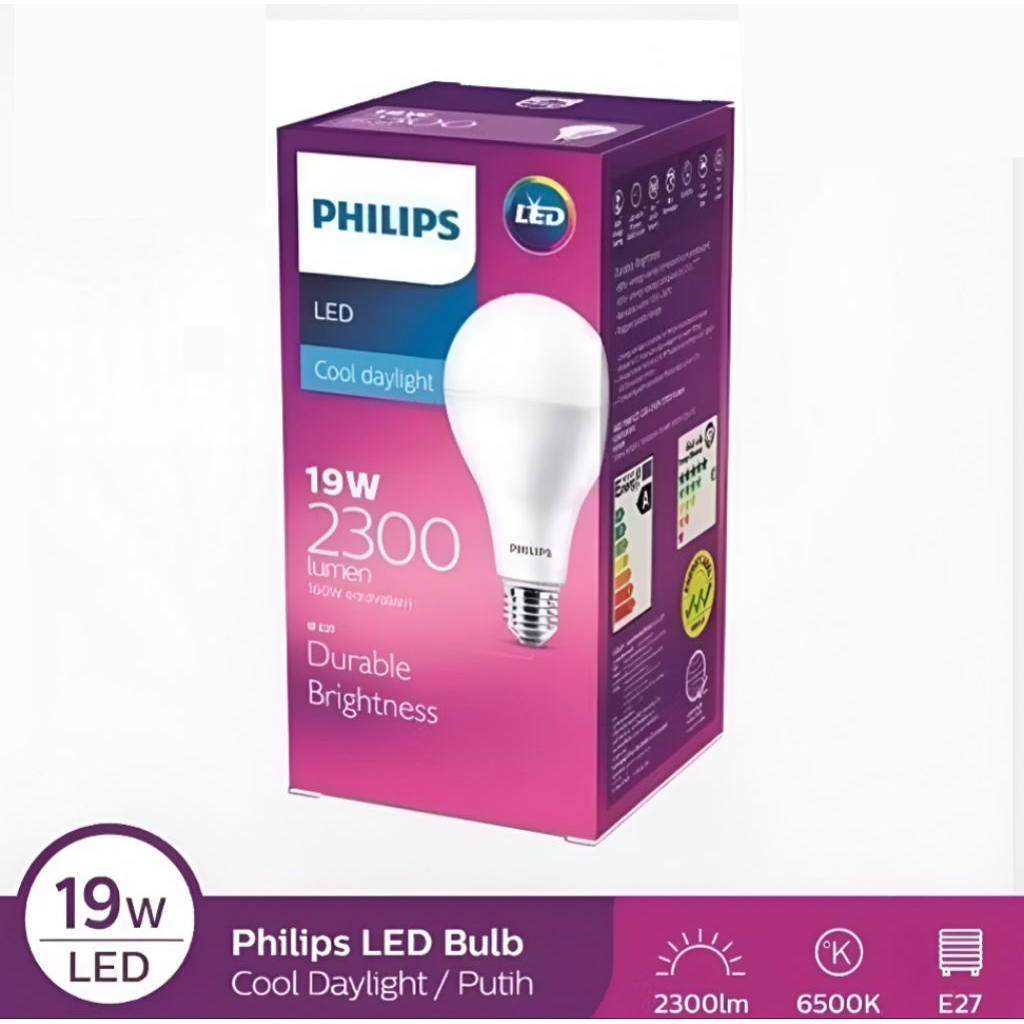 Lampu LED Philips 19Watt Lampu Bohlam LED Philips LEDbulb 19watt