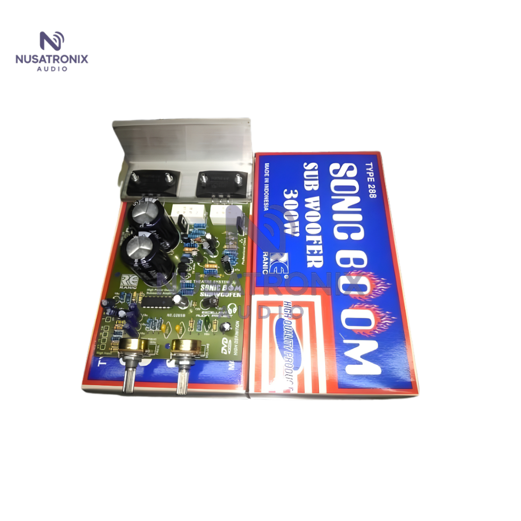 KIT POWER ACTIVE SUBWOOFER SONICBOOM RANIC 300 WATT