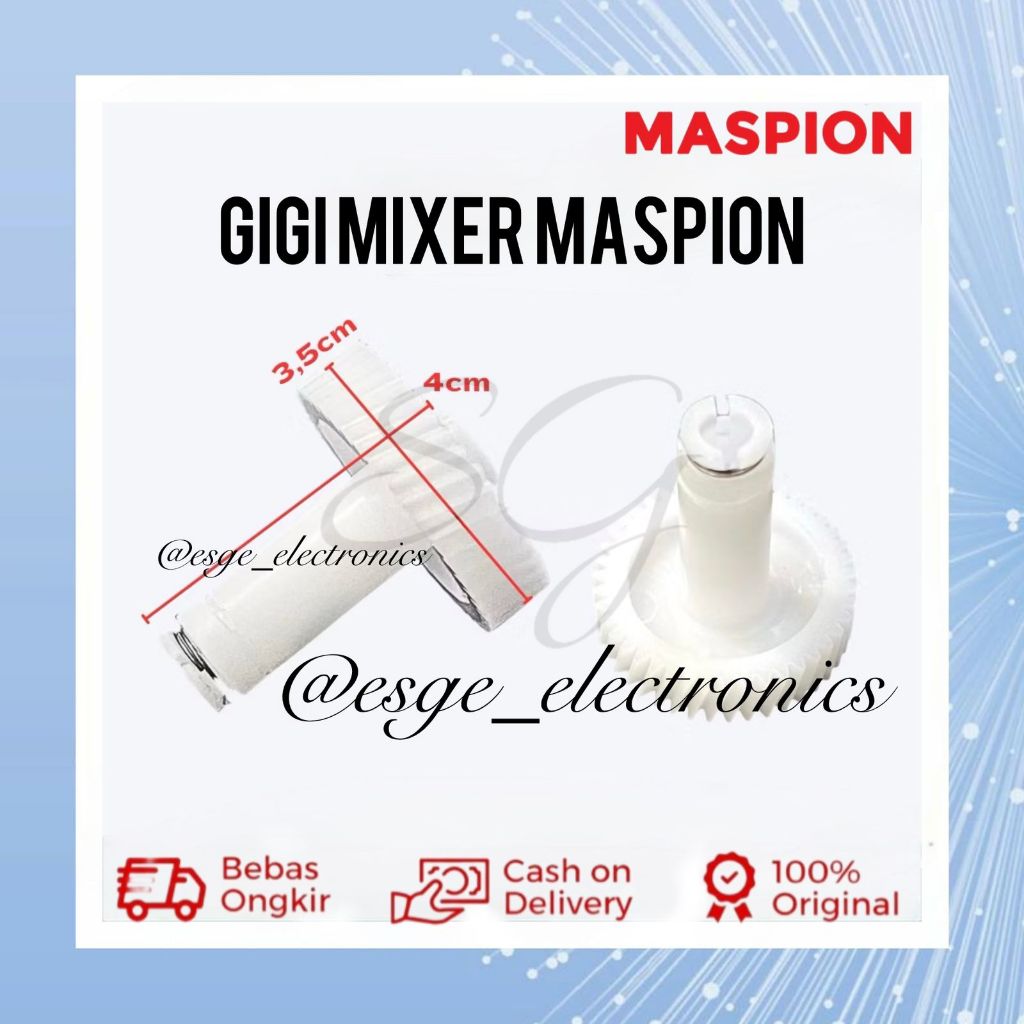 SET GEAR GIGI GIR GERIGI MIXER MASPION MT 1140 SET GERIGI RODA MIXER MASPION GIGI MIXER MASPION GEAR