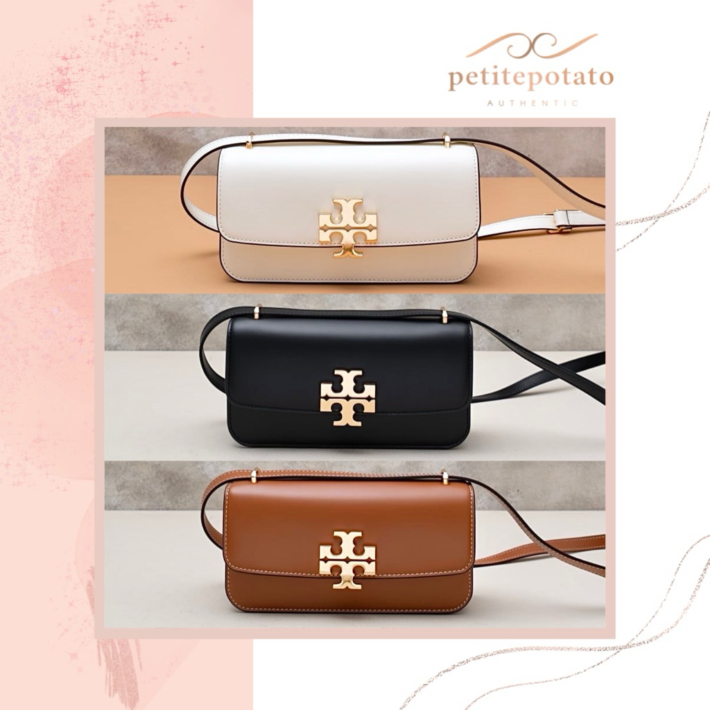 TAS BRANDED WANITA TORY BURCH ELEANOR E/W SMALL CONVERTIBLE SHOULDER (NEW SEASON)