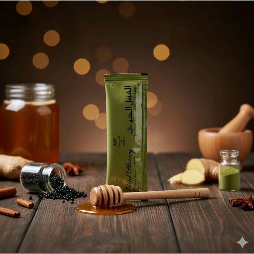 Madu Vital Honey Original Madu Pria Asli Stamina 1 Box Isi 12 sachet