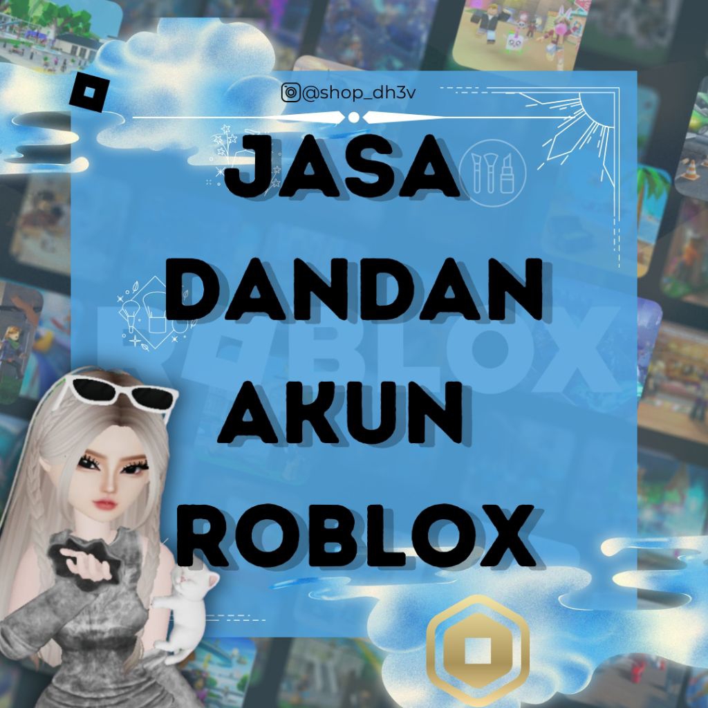 DANDAN AKUN ROBLOX MURAH