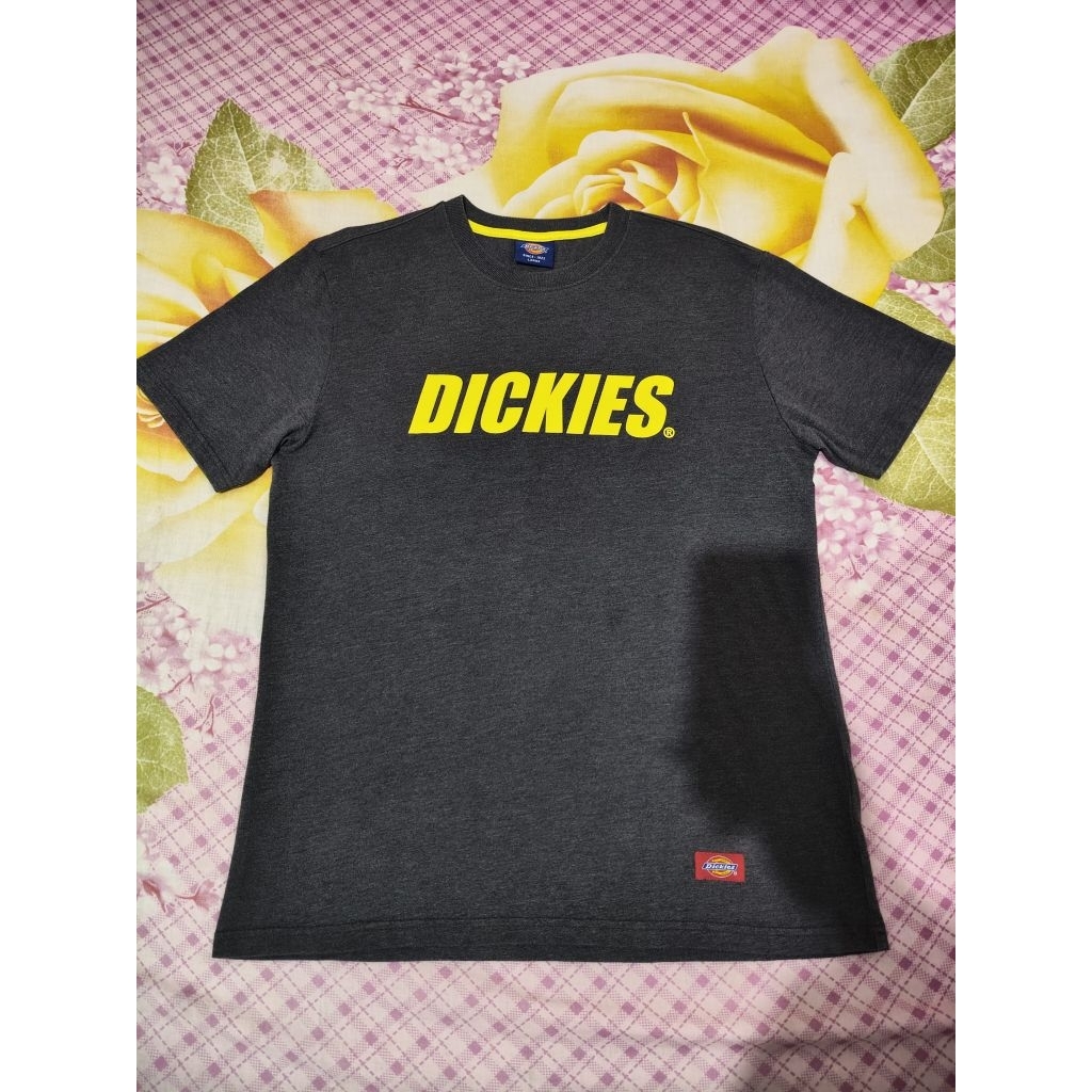 Kaos Dickies warna abu original, full tag