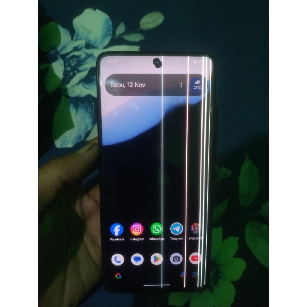 Lcd original super amoled bawaan Samsung A71