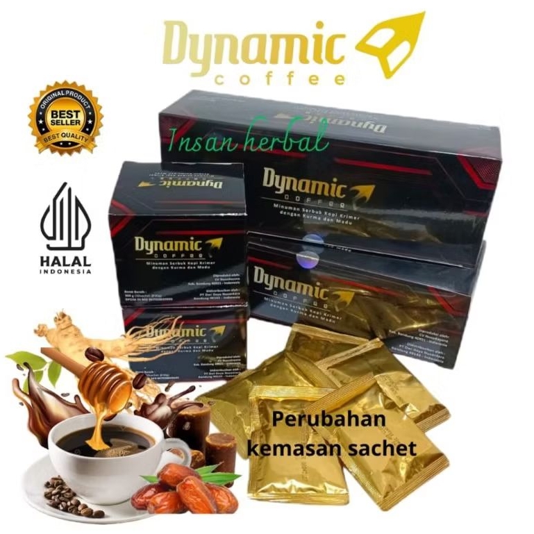 dynamic coffee original isi 30 sachet