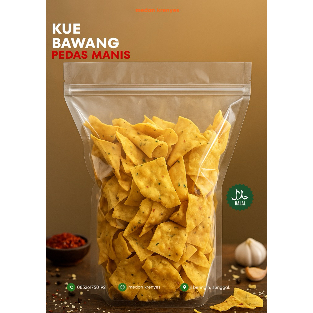KUE BAWANG PEDAS