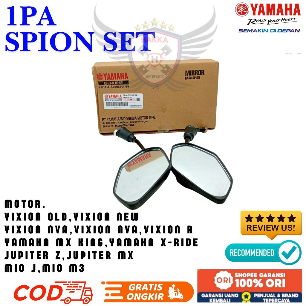 1PA ORIGINAL SPION SET YAMAHA VIXION OLD, SPION SET YAMAHA VIXION NEW, SPION SET YAMAHA VIXION NVL, 