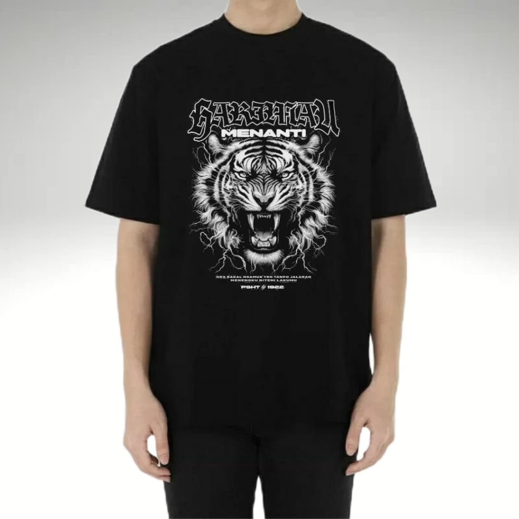 Kaos PSHT Harimau Menanti