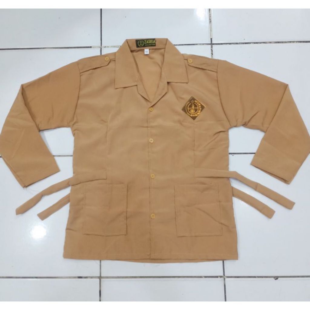 Baju Pramuka Perempuan Lengan Panjang SD, SMP, SMA /Baju Pramuka SD, SMP, SMA Lengan Panjang Perempu