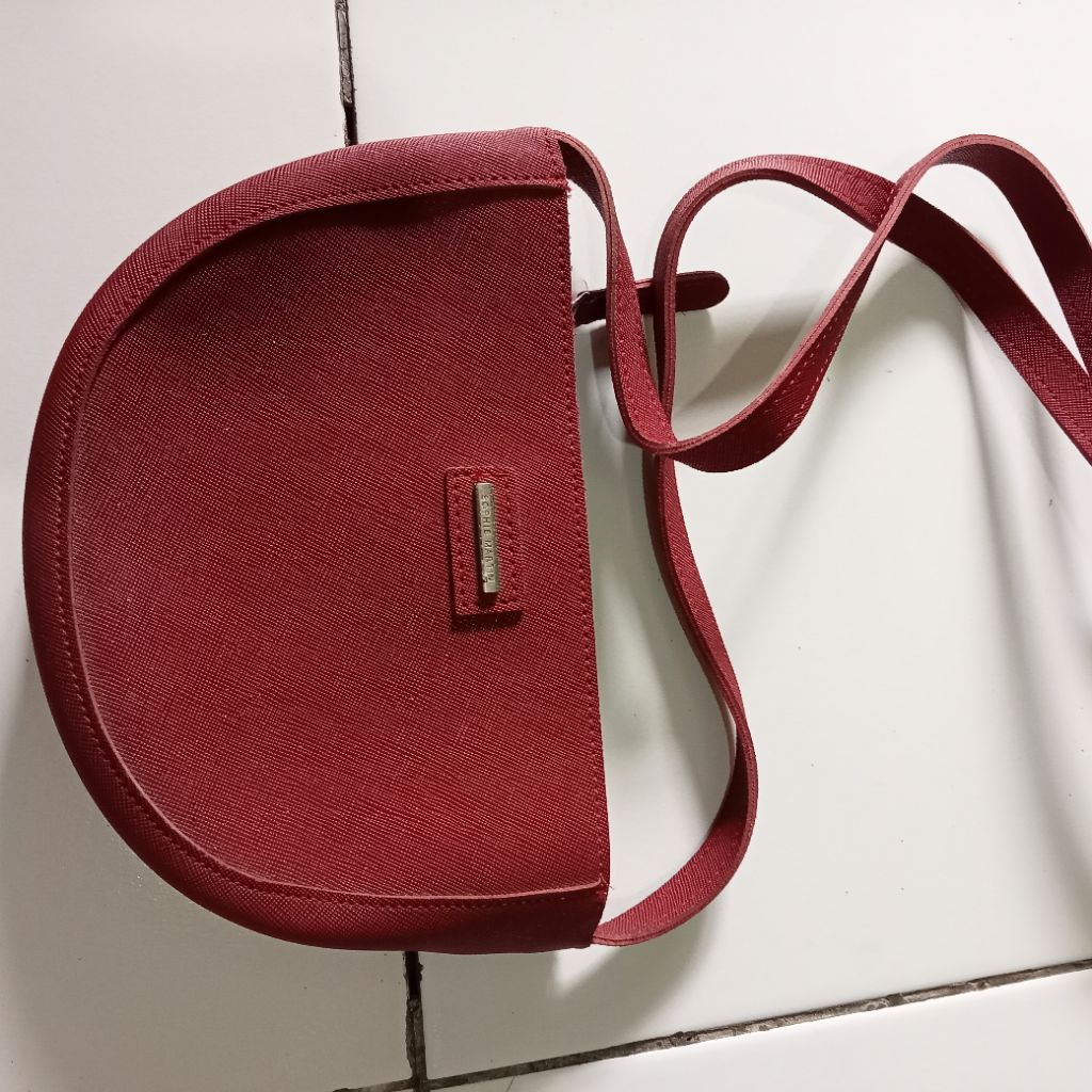 tas selempang sophie martin merah maroon pl