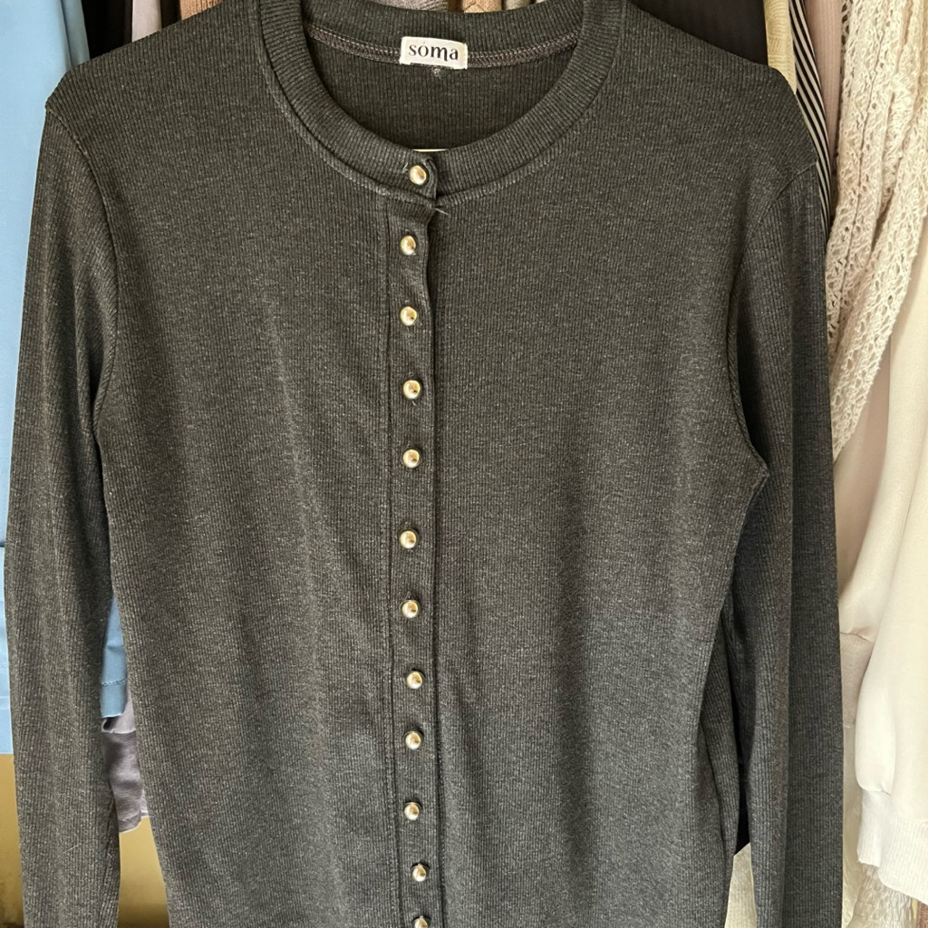 [PRELOVED] Soma - Kaia Top Charcoal
