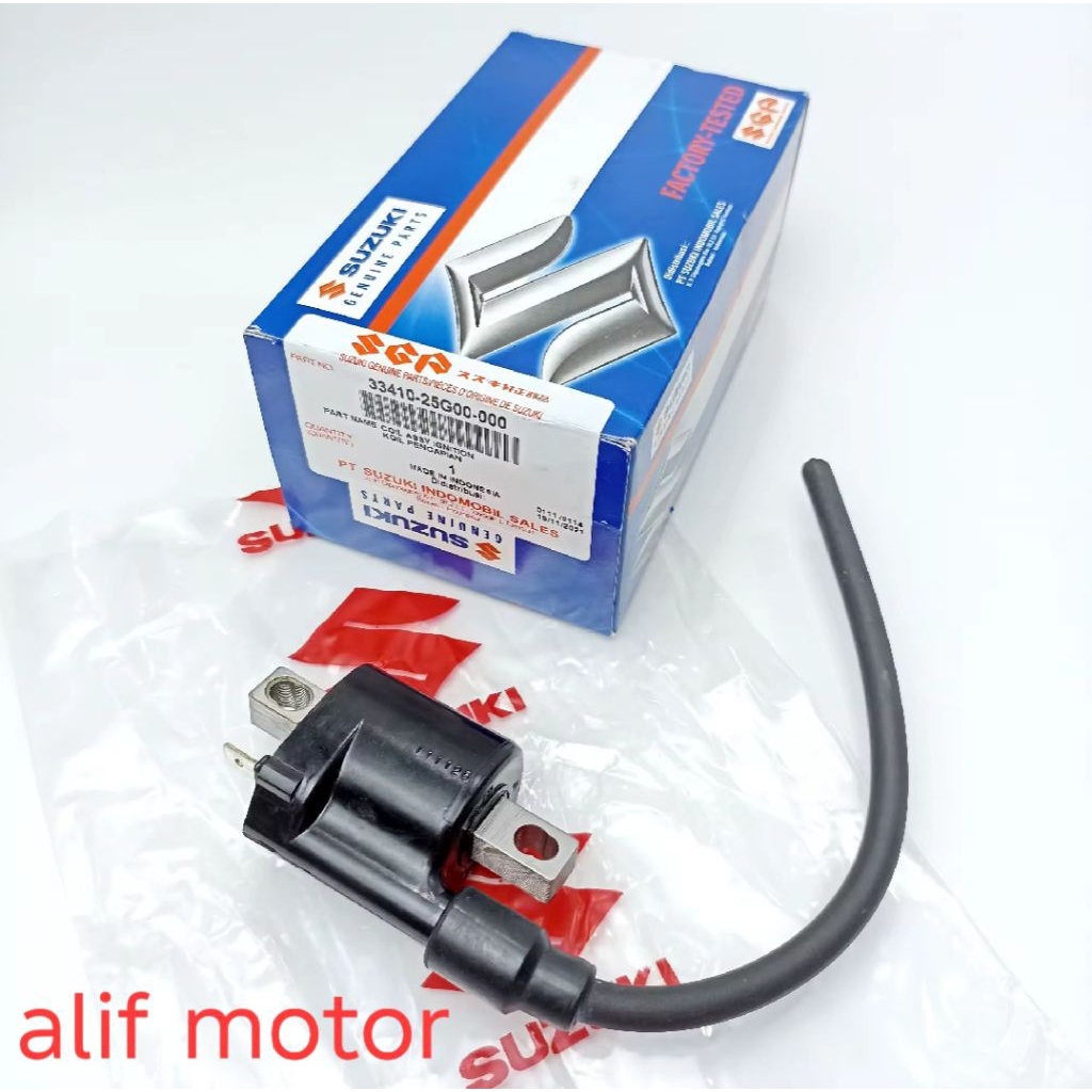 COIL KOIL PENGAPIAN SATRIA FU 150 KARBU ASLI ORIGINAL SGP