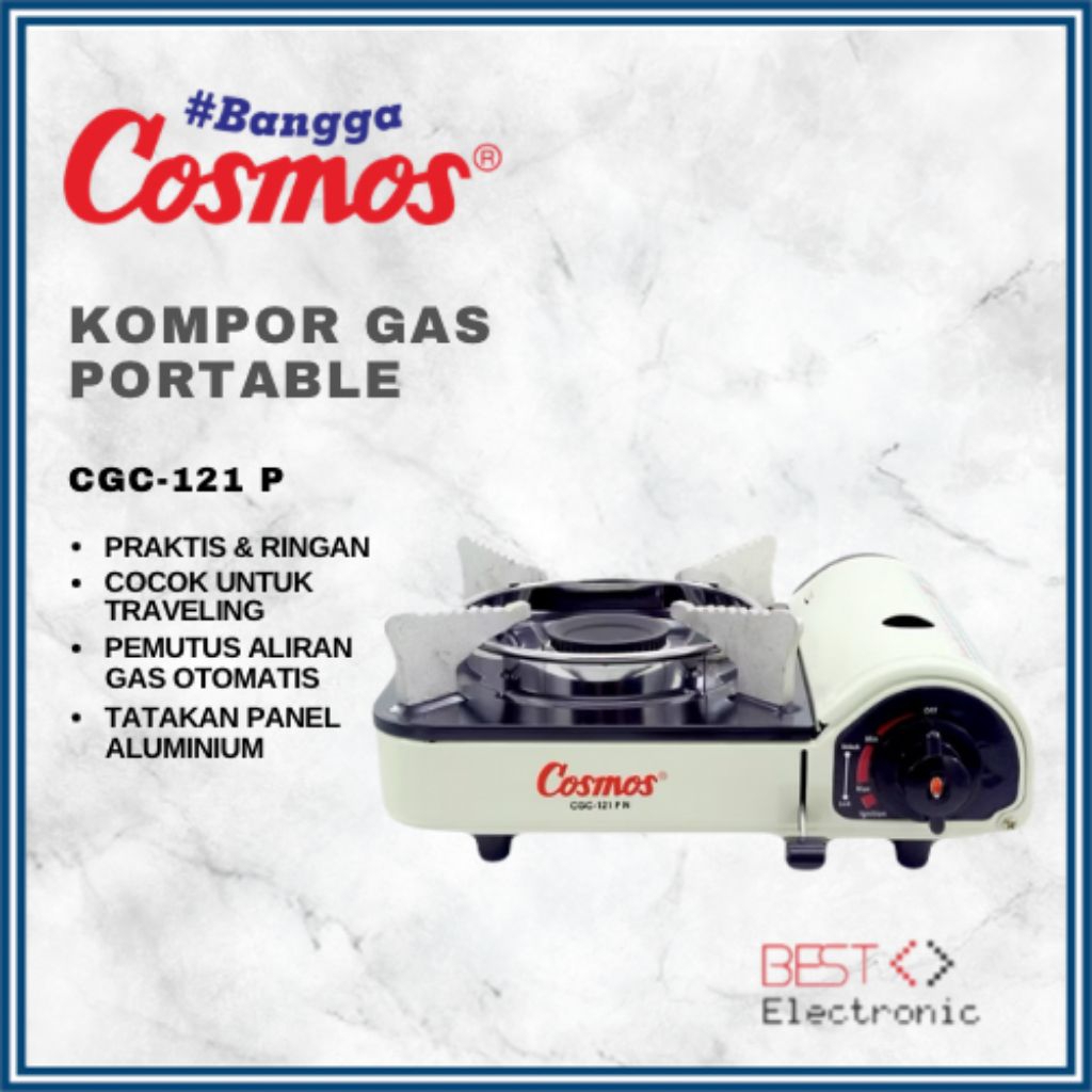 KOMPOR GAS PORTABLE COSMOS CGC 121 P KOMPOR GAS MINI