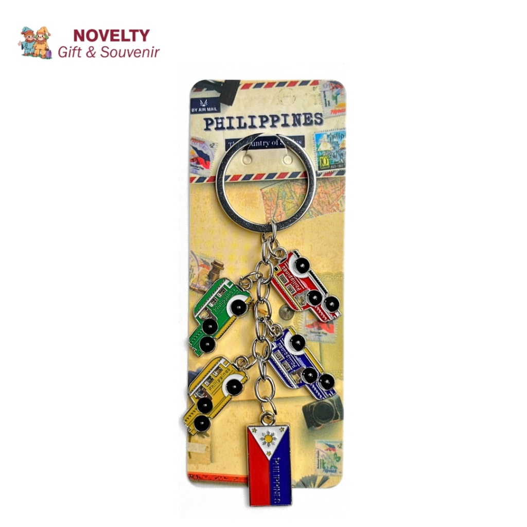 Souvenir gantungan kunci Philippines oleh oleh negara Filipina Asean