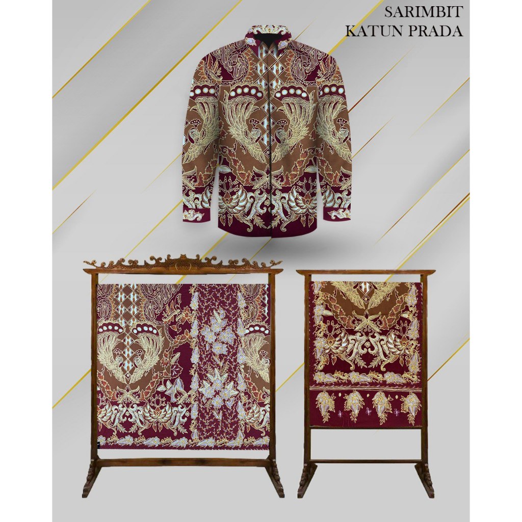 Kain batik tulis sarimbit katun  prada sarimbit batik couple tanmalaka695