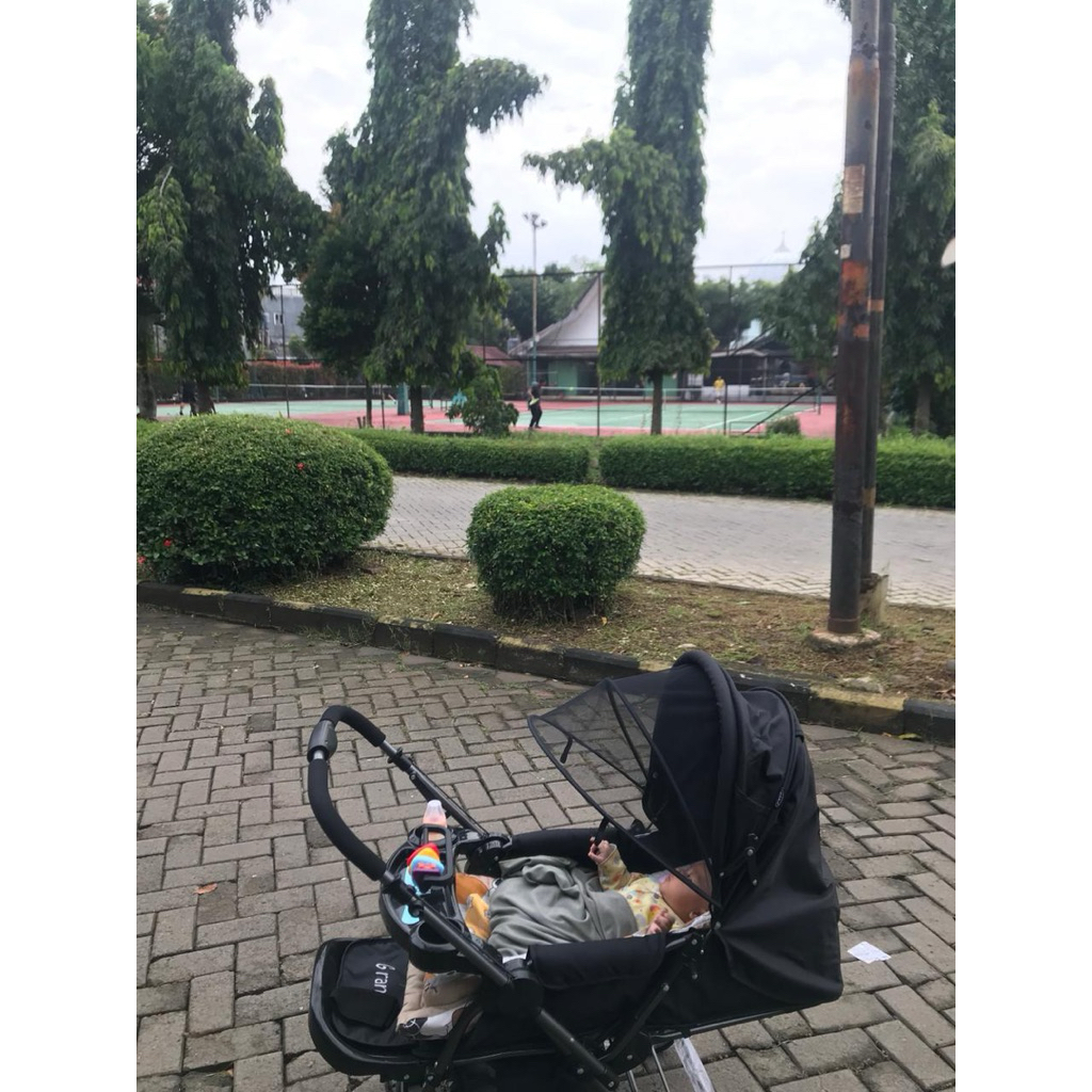 stroller pliko grande preloved