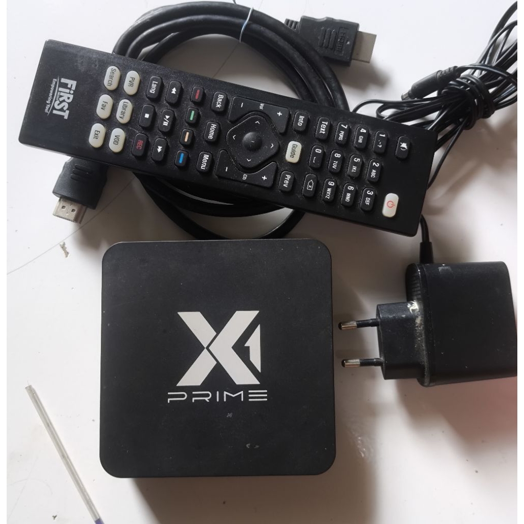 STB ANDROID TV X1 prime ORI