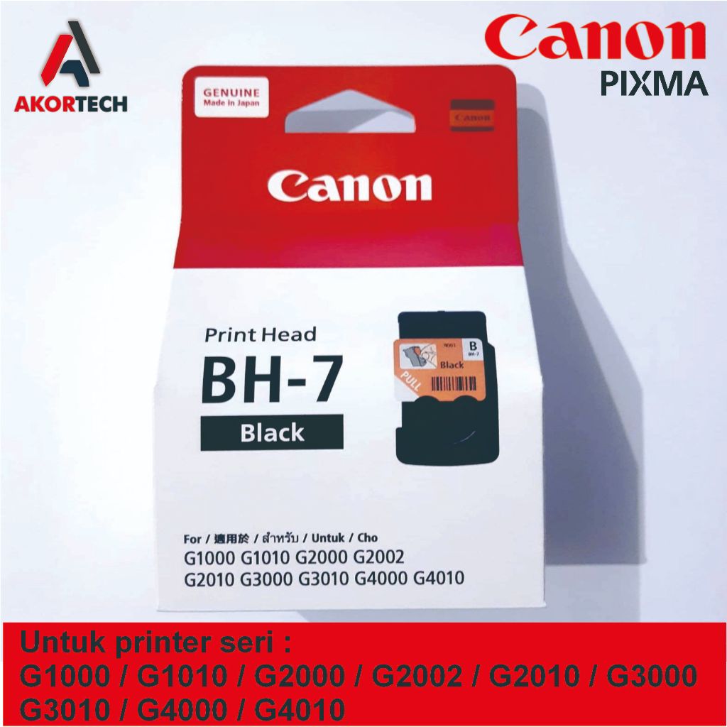 Cartridge Canon BH 7 / CA 91 Black Resmi Canon