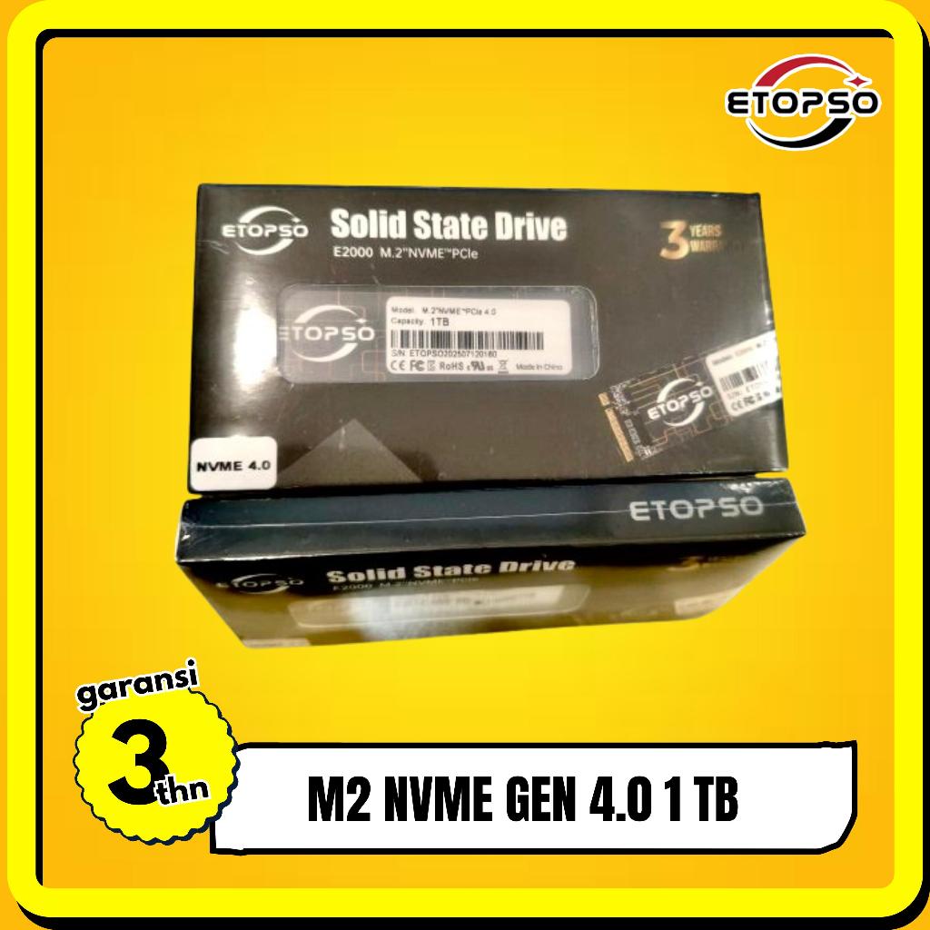 ssd nvme 1TB PCIe 4.0 gen4 etopso