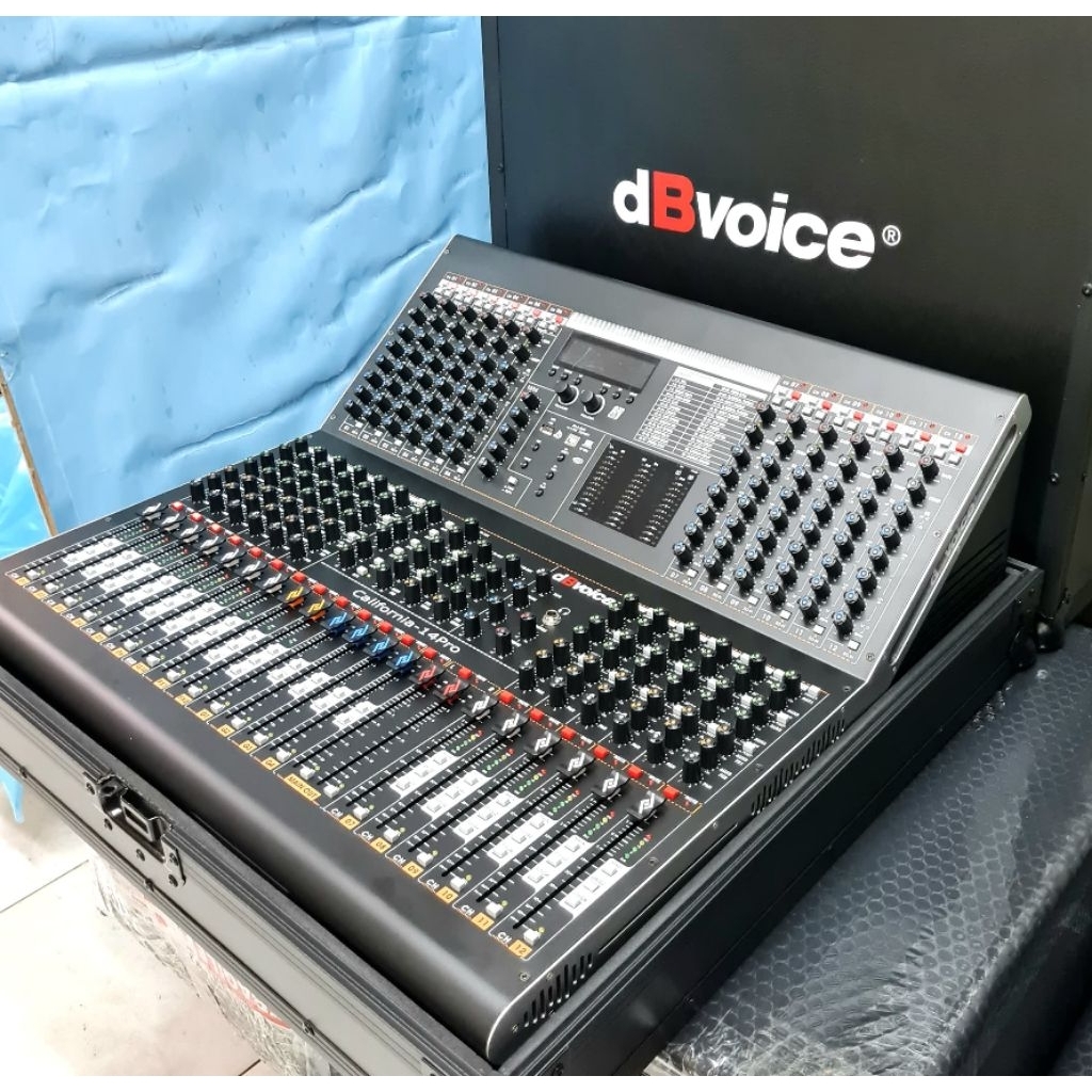 Mixer dbvoice California 14 Pro Original 14 Channel Dbvoice CALIFORNIA-14PRO