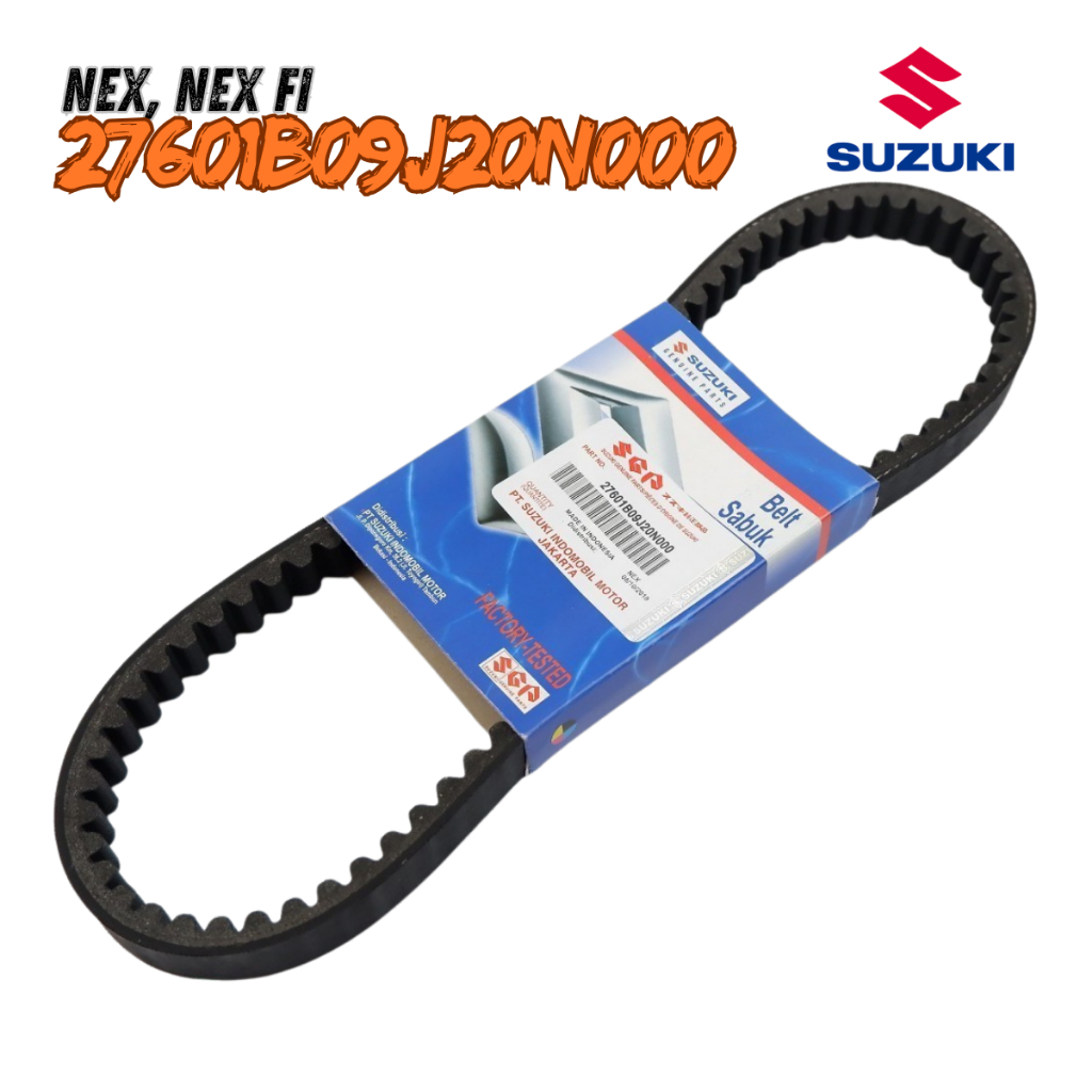 V-Belt Only Suzuki NEX FI Sparepart sepeda motor