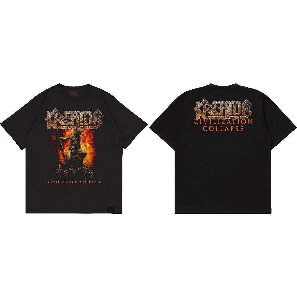 T-shirt Band Kreator - Civilization Collapse