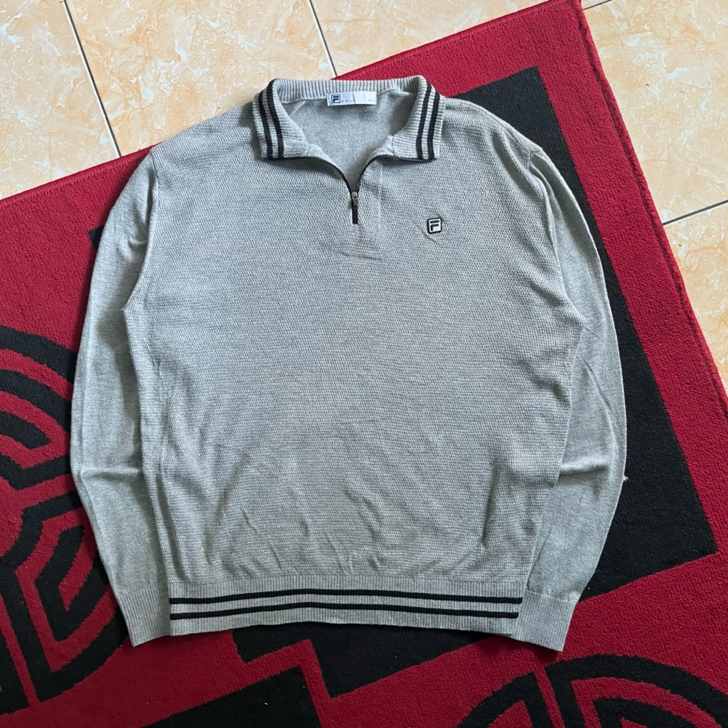 HALFZIP KNITWEAR FILA