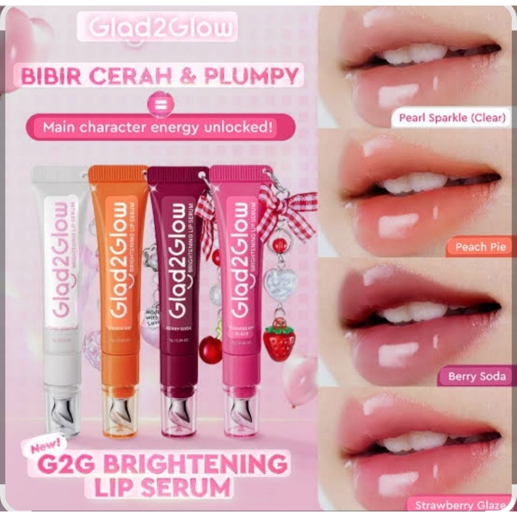 Glad2Glow Brightening LIP Serum | G2G |