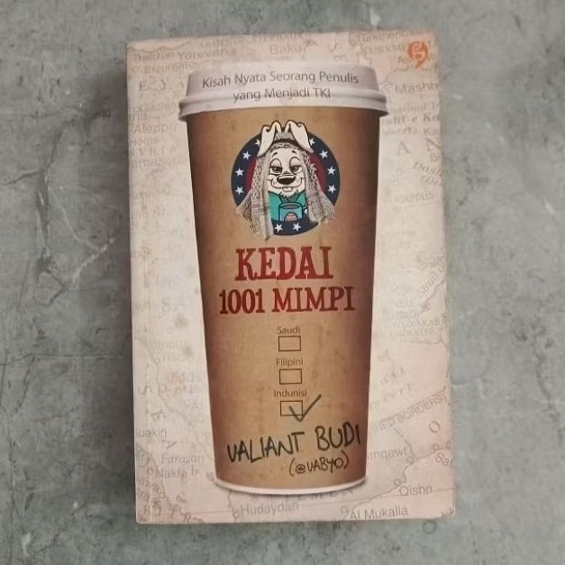 Buku Novel Kedai 1001 Mimpi