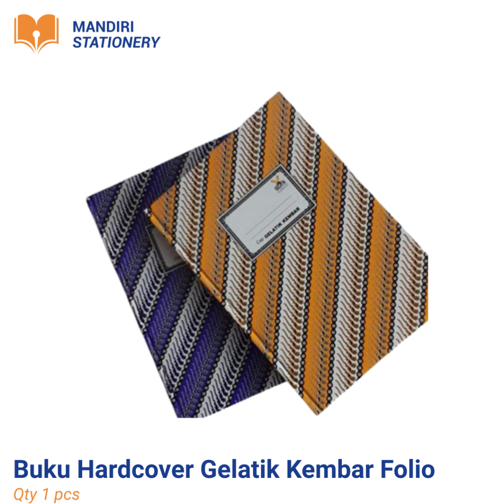 Buku Batik Hardcover Gelatik Folio (pcs)