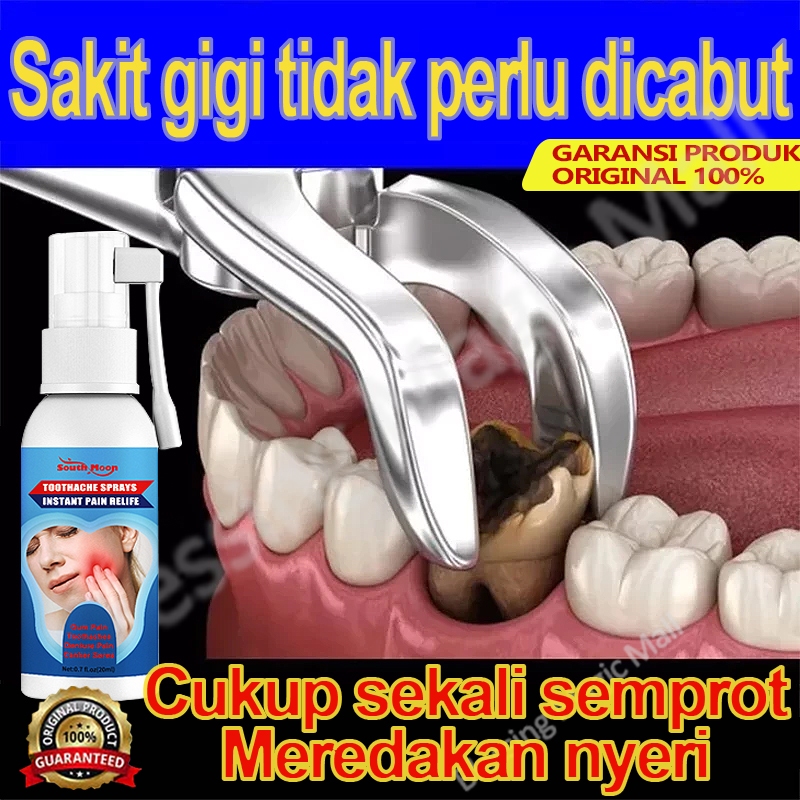 0bat Sakit Gigi Dan Gusi Semprotan Sakit Gigi Obat Sariawan Berlubang Toothache Spray Penghilang Nye