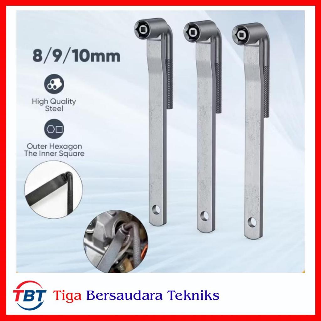 Kunci Setel Klep Motor Kunci Setelan Katup Klep Motor 8/9/10 MM