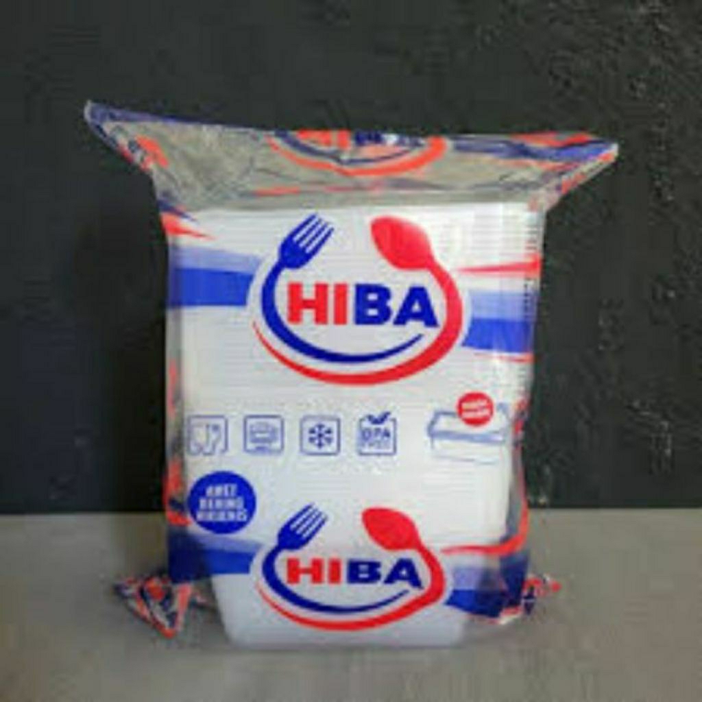 Thinwall Hiba 500ml persegi panjang