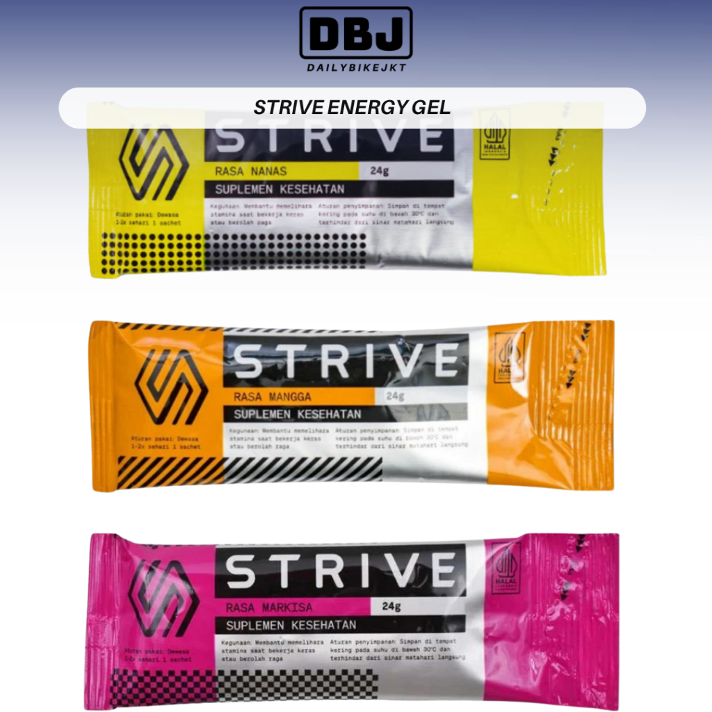 STRIVE ENERGY GEL - Suplemen Kesehatan