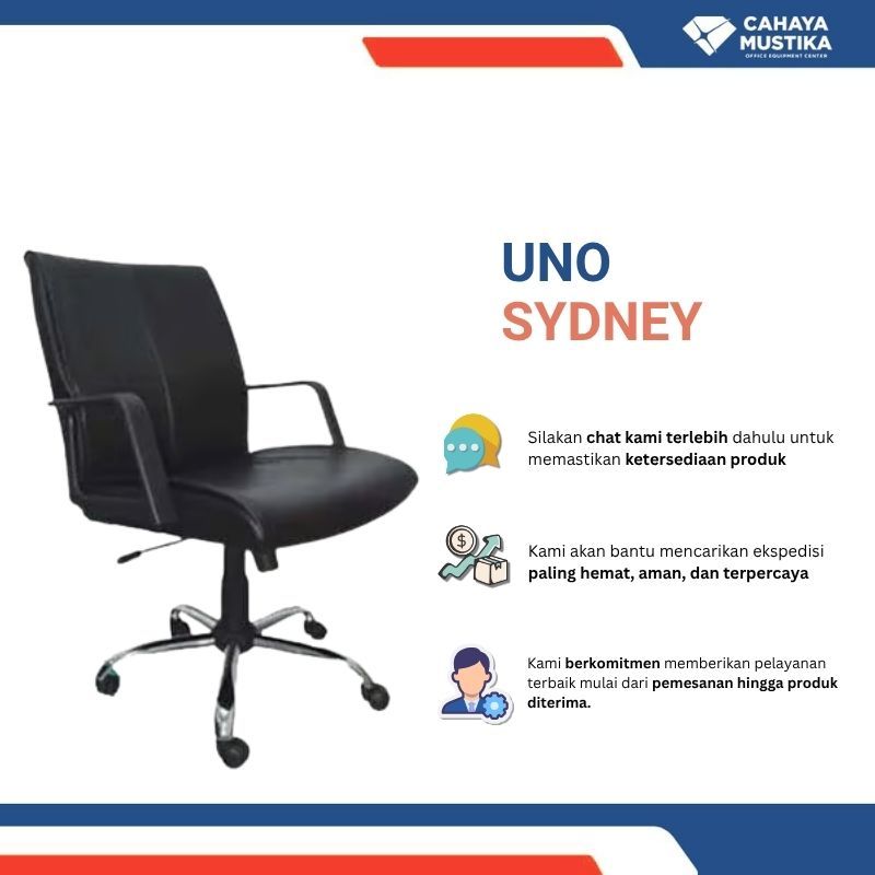 Jual Kursi Kantor Direktur Putar/Kursi Direktur Murah/Kursi Direktur Kantor Di Malang UNO Sydney