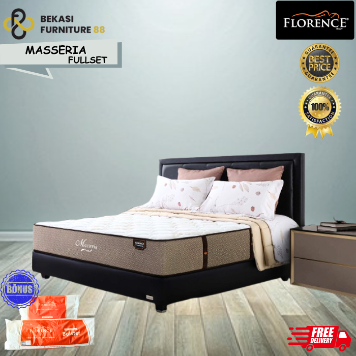 FLORENCE Springbed ( Masseria ) Full Set Springbed uk 100,120,160,180,200x200
