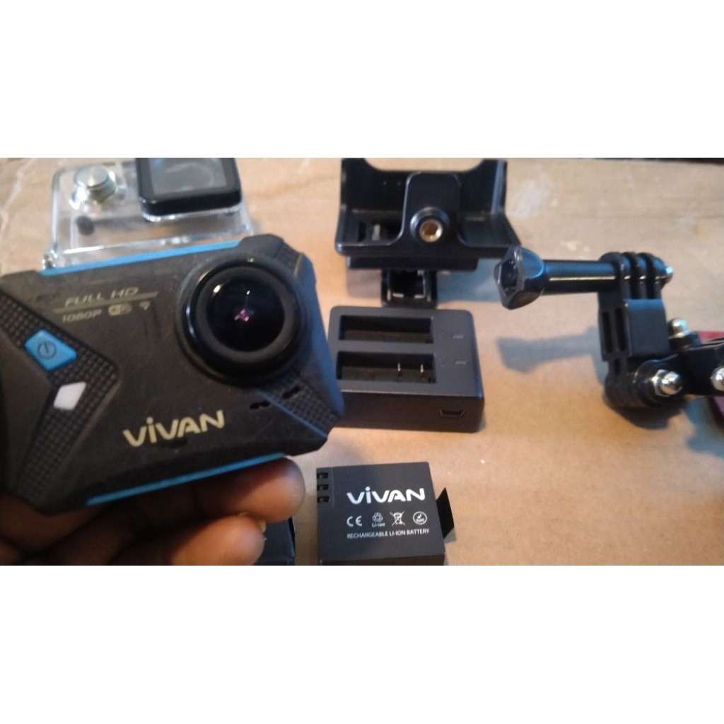 Camera Action V+1 ( Second ) + 2 Baterai