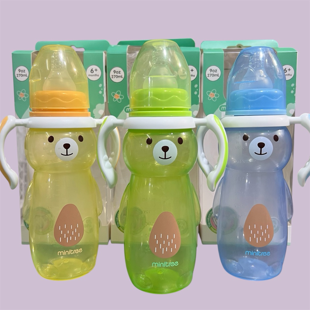 Botol Susu Minitree Bear 150ml/270ml