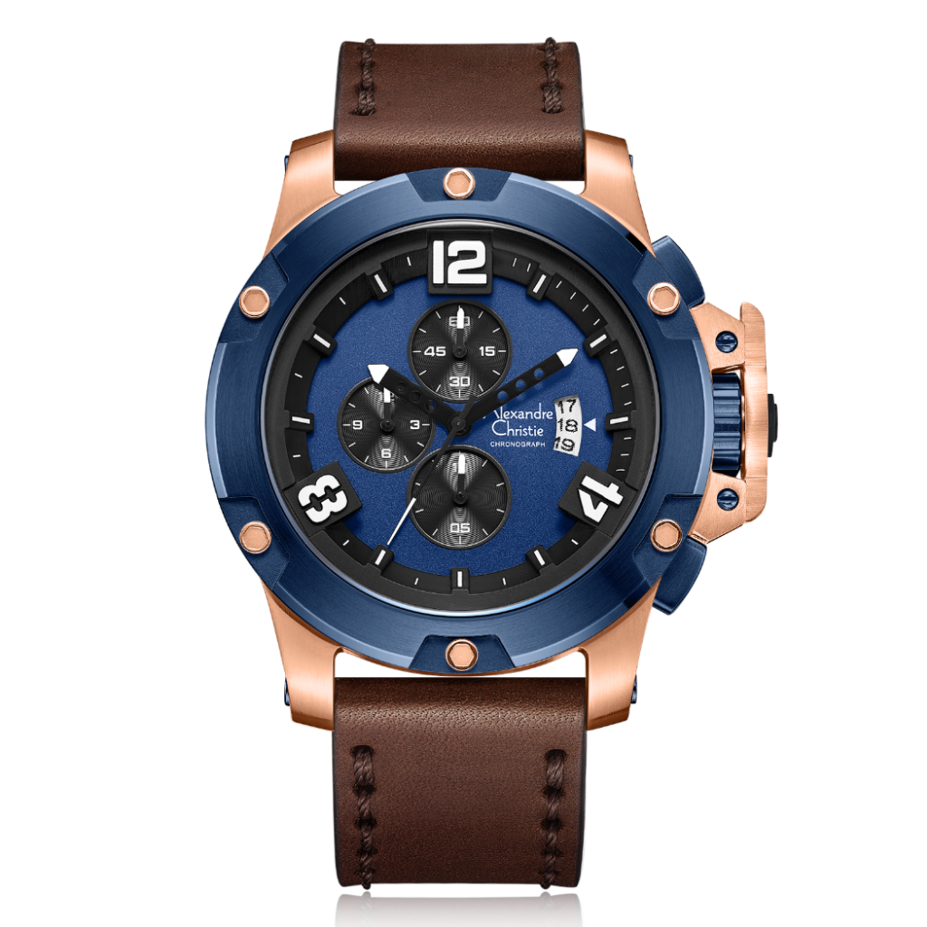 Alexandre Christie ACF6295 MCLURBU Jam Tangan Pria