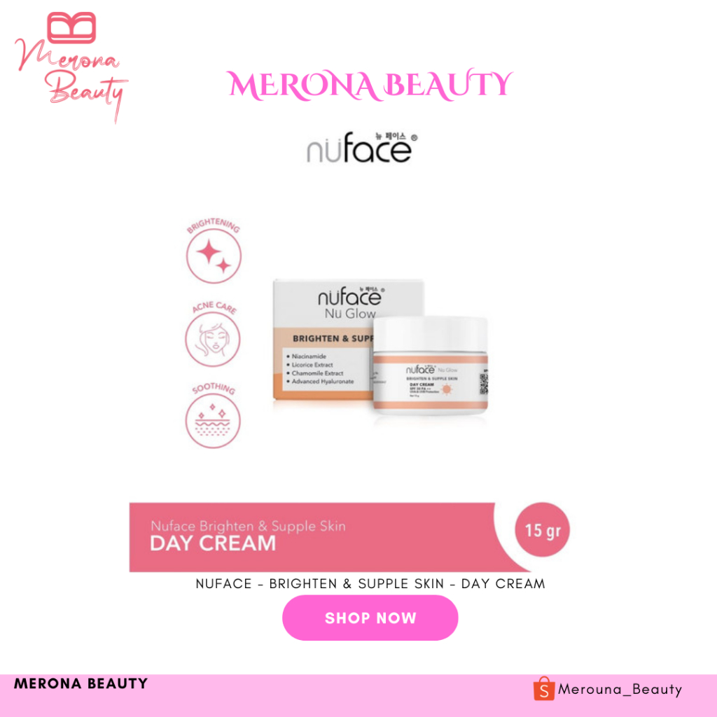 Nuface Nu Glow Brighten & Supple Skin Day Cream