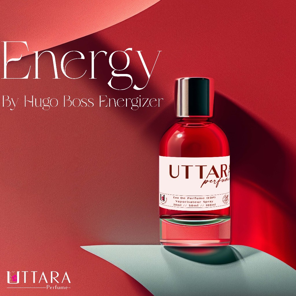Parfum ENERGY 30ml / 50ml / 100ml Uttara Parfum Refill (HUGO BOSS ENERGISE)