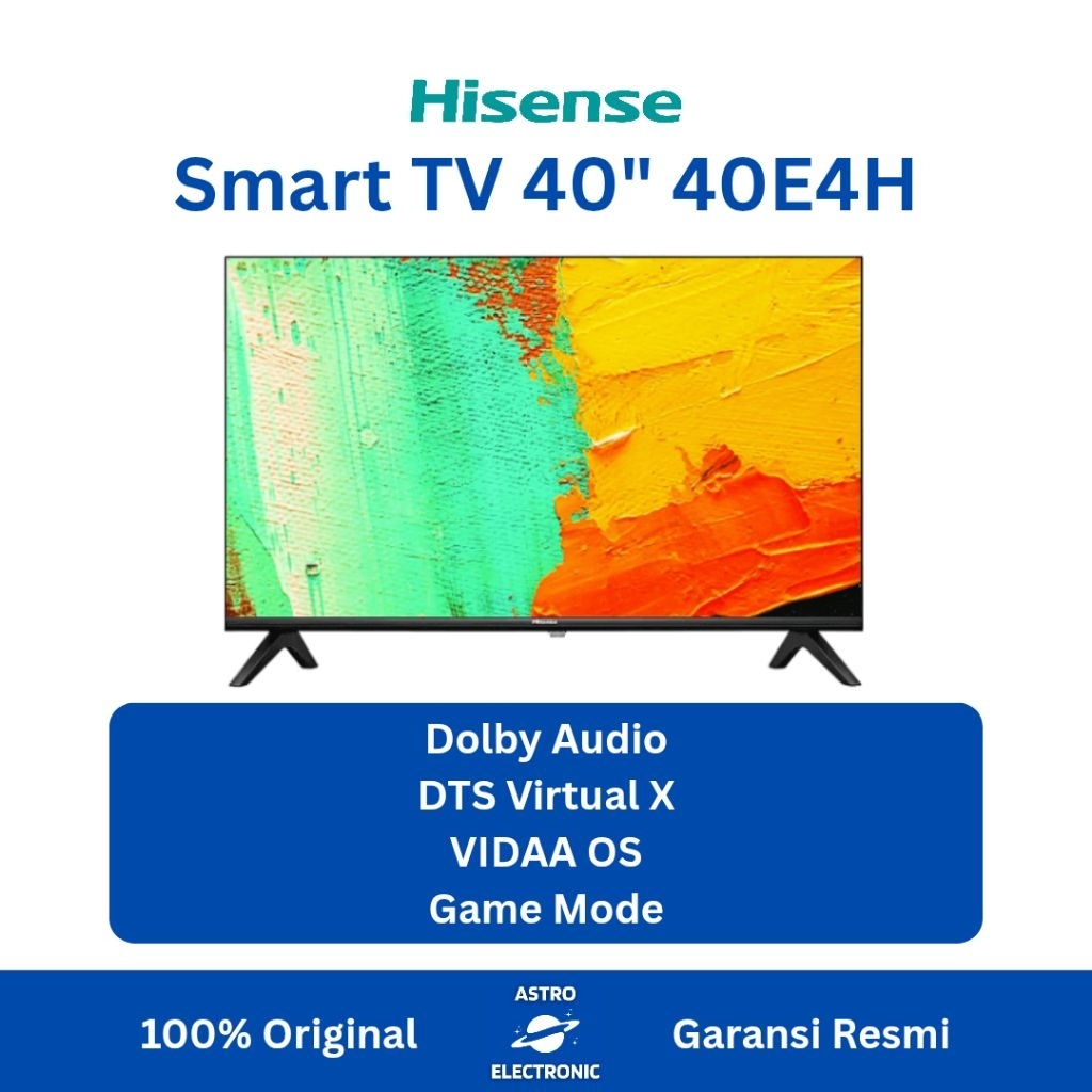 HISENSE 40E4H FULL HD SMART TV 40 Inch