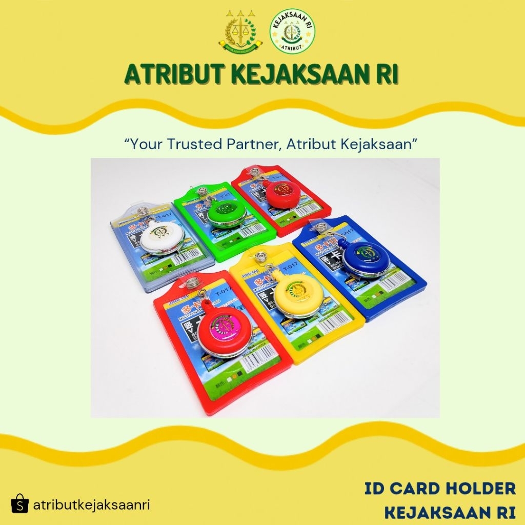 ATRIBUT KEJAKSAAN RI - ID CARD YOYO HOLDER  KEJAKSAAN RI
