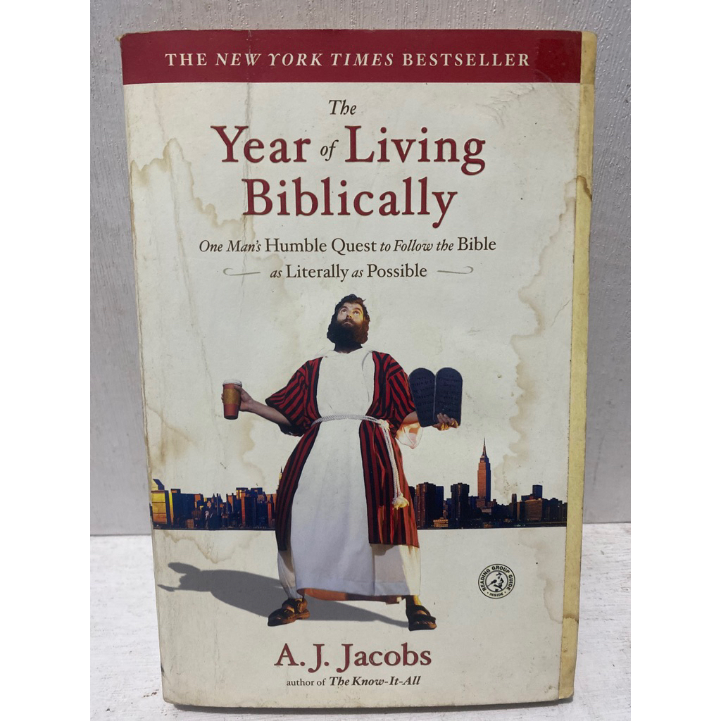 Buku Original THE YEAR OF LIVING BIBLICALLY - A.J. JACOBS