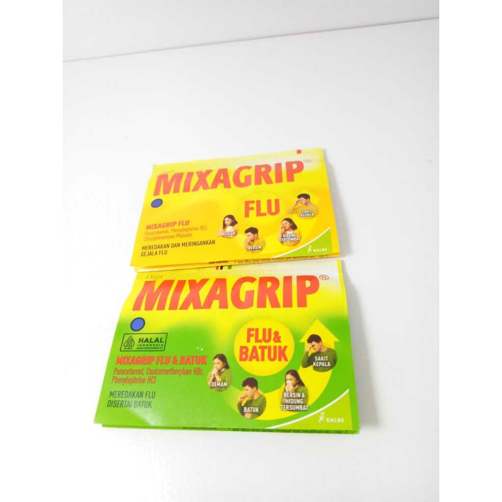 Mixagrip flu | mixagrip flu dan batuk amplop 4 tablet